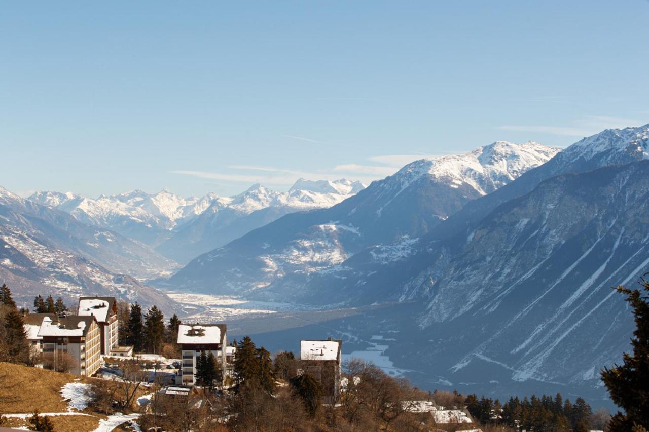 Magnifique Appartement Proche Du Centre Et Du Ski Crans-Montana Exterior photo